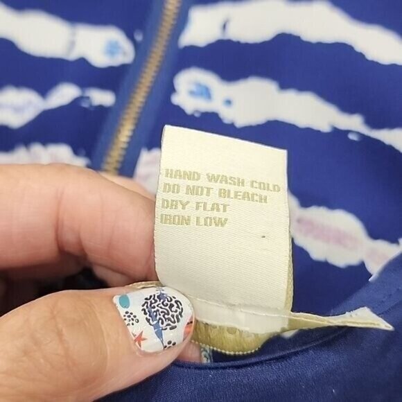 Saint Tropez West dress Mini sheath lined sleeveless vacation womens 6 - Picture 6 of 6